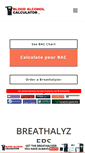 Mobile Screenshot of bloodalcoholcalculator.org